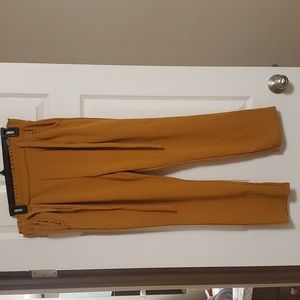 Mustard pants